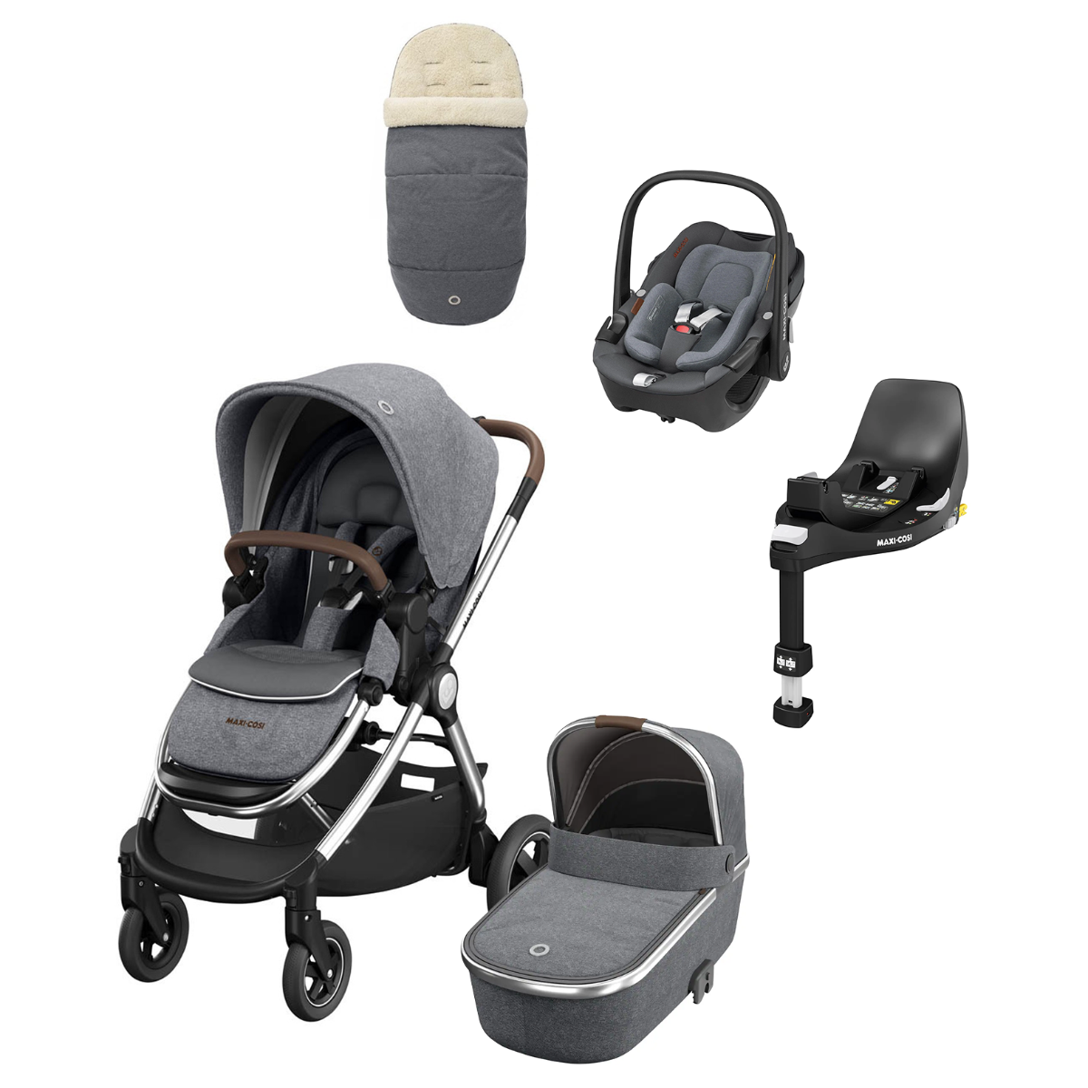 Maxi cosi adorra 2024 compatible car seats