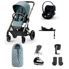 Balios S Lux Essential Stroller Bundle with Cloud G & Base 