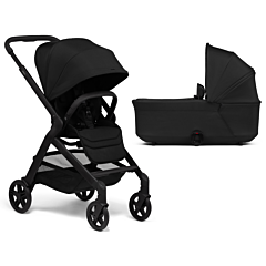 Hub2 Complete Stroller & Cot Bundle - Space Black