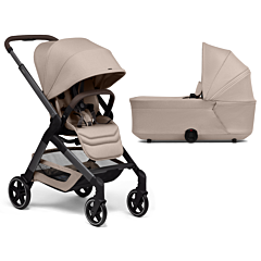 Hub2 Complete Stroller & Cot Bundle - Sandy Taupe