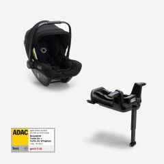 Ex Display Bugaboo Turtle Air Car Seat & Wing base By Nuna - Grey Melange