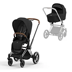 Priam Complete Pushchair Bundle - Chrome Frame 