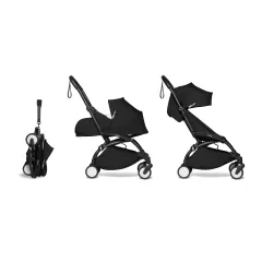 Stokke YOYO³ Stroller From Newborn To Toddler Black Frame