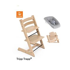 Tripp Trapp Newborn Bundle with Free Baby Set (Newborn to Toddler)