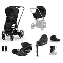 Priam Complete Travel System with Cloud T Car Seat & Base 