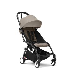 Stokke  YOYO³ Stroller from 6 Months Black with Taupe