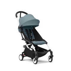 Stokke YOYO³ Stroller from 6 Months  White with Aqua