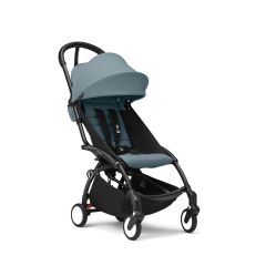 Stokke  YOYO³ Stroller from 6 Months Black with Aqua